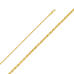 Double Link Hollow Rope Pendant Chain