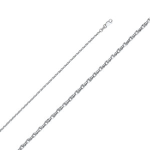 Double Link Hollow Rope Pendant Chain
