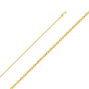 Hollow Classic & Angled Rolo Chain