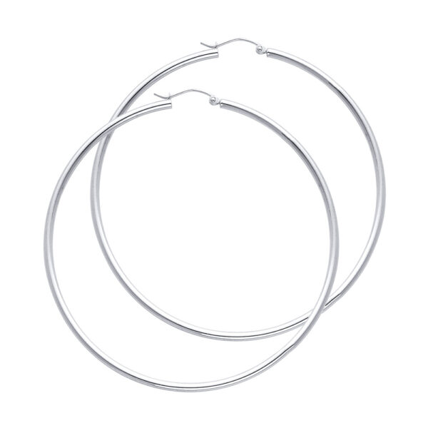 ER134 Hoop Earrings - Image 2