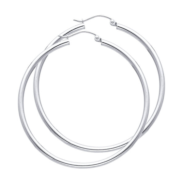 ER137 Hoop Earrings - Image 2