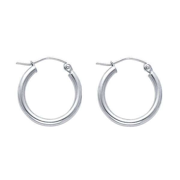 ER141 Hoop Earrings - Image 2