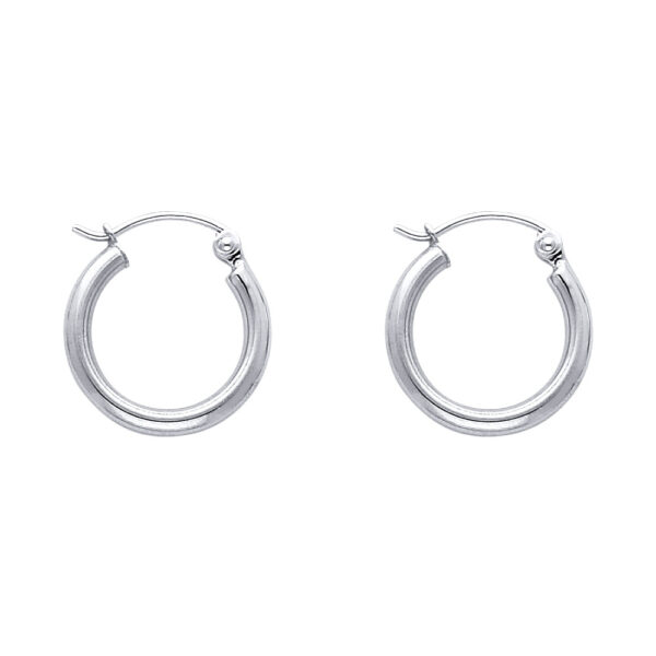 ER142 Hoop Earrings - Image 2