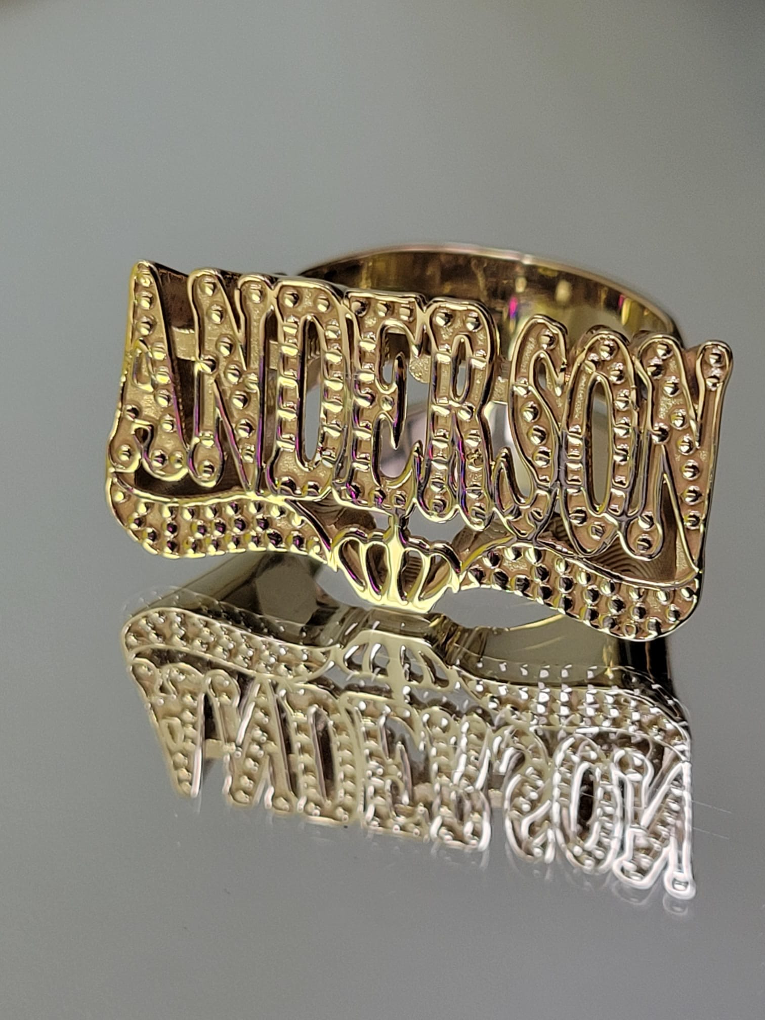 Anderson name ring
