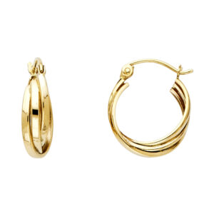 ER935 Fancy Hoop Earrings