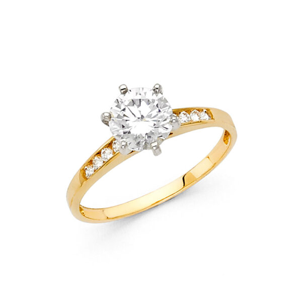 RG10 CZ Engagement Rings