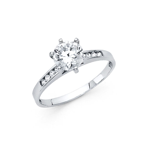 RG10 CZ Engagement Rings - Image 2
