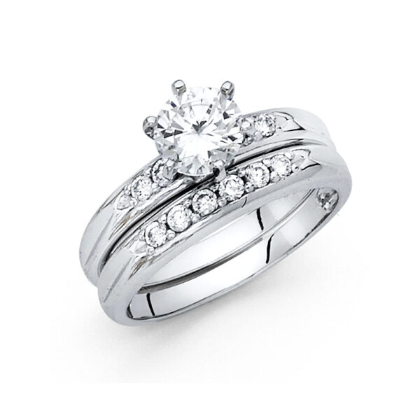 RG11-740 CZ Engagement Rings - Image 2