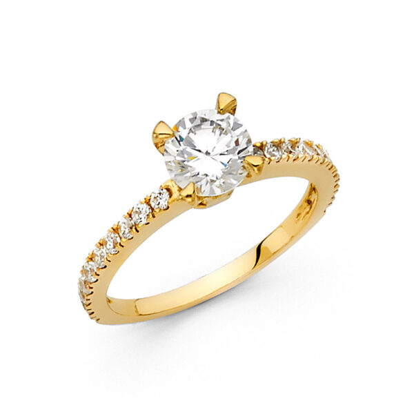 RG12 CZ Engagement Rings