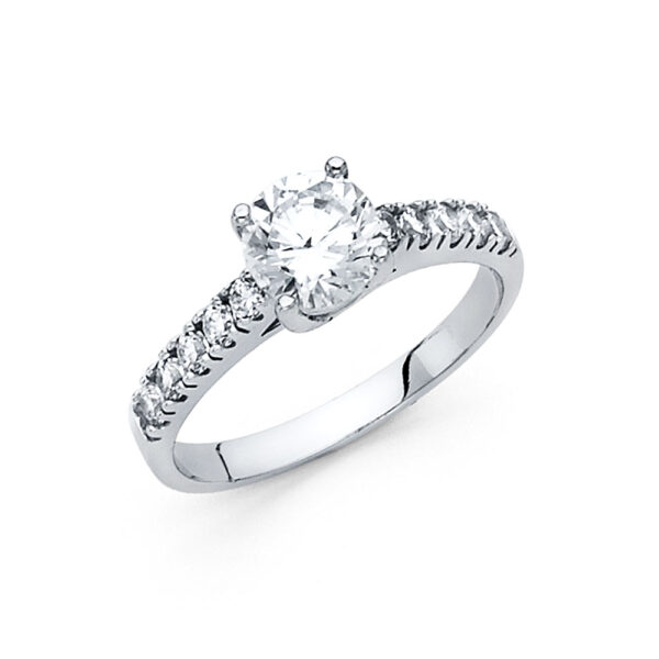 RG13 CZ Engagement Rings - Image 2