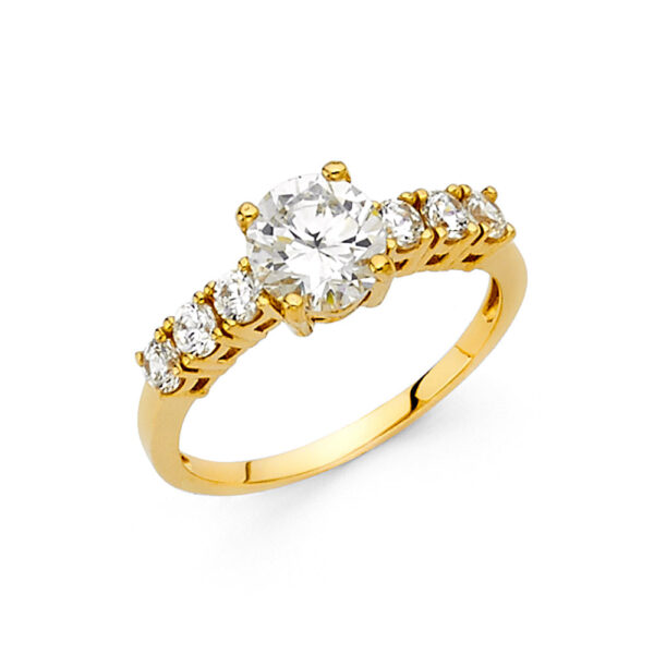 RG14 CZ Engagement Rings