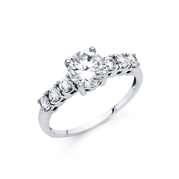 RG14 CZ Engagement Rings - Image 2