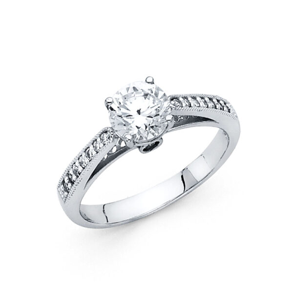 RG19 CZ Engagement Rings - Image 2