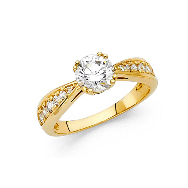 RG20 CZ Engagement Rings