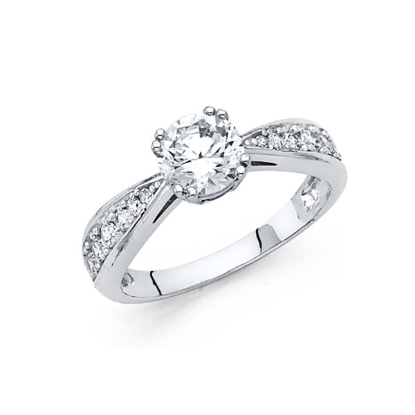 RG20 CZ Engagement Rings - Image 2