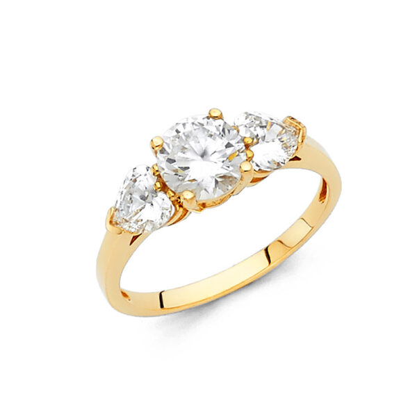 RG35 CZ Engagement Rings