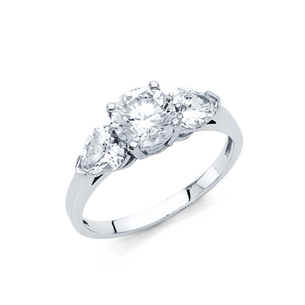 RG35 CZ Engagement Rings - Image 2