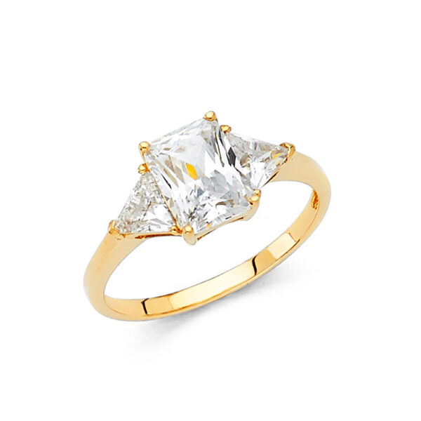 RG36 CZ Engagement Rings