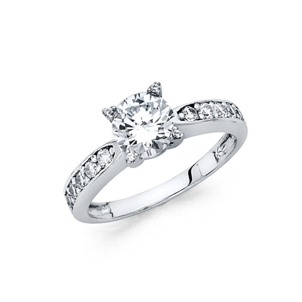 RG42 CZ Engagement Rings