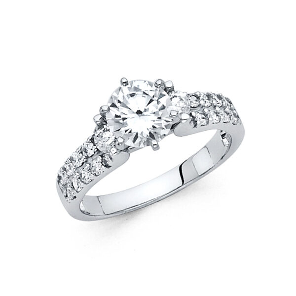 RG44 CZ Engagement Rings