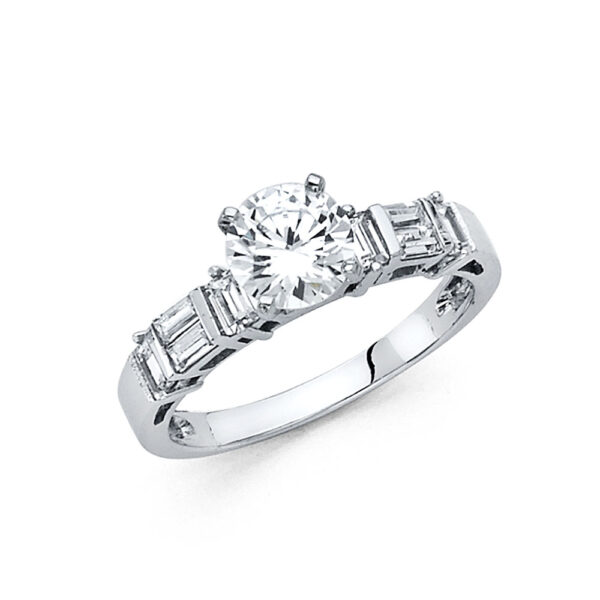 RG48 CZ Engagement Rings