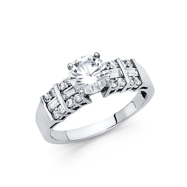 RG49 CZ Engagement Rings