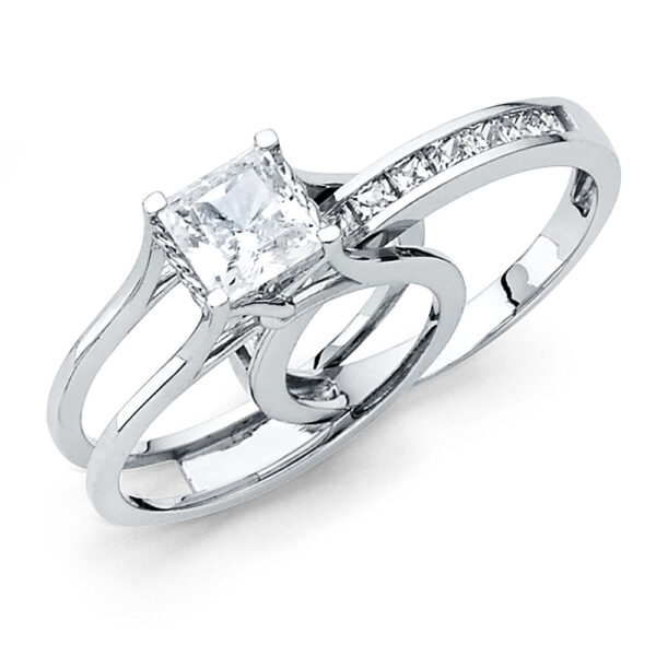 RG58 CZ Engagement Rings