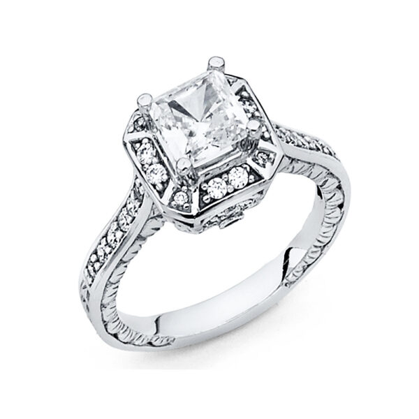 RG60 CZ Engagement Rings