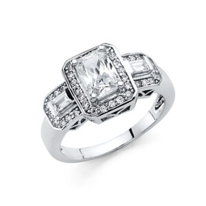 RG61 CZ Engagement Rings
