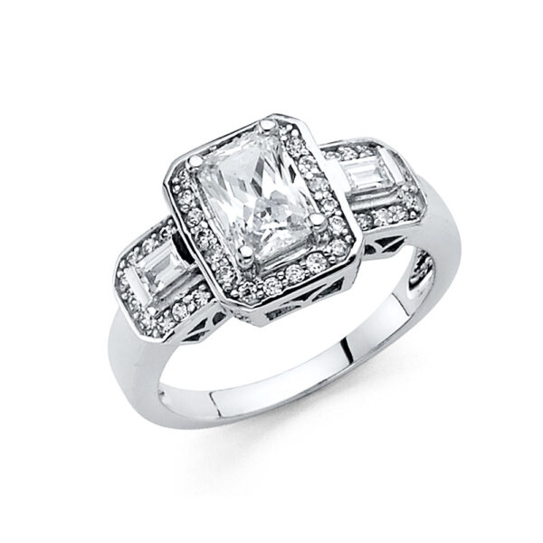 RG61 CZ Engagement Rings