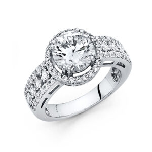 RG64 CZ Engagement Rings