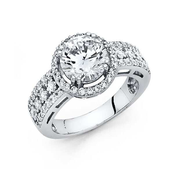 RG64 CZ Engagement Rings