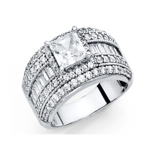 RG65 CZ Engagement Rings