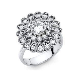 RG66 CZ Engagement Rings