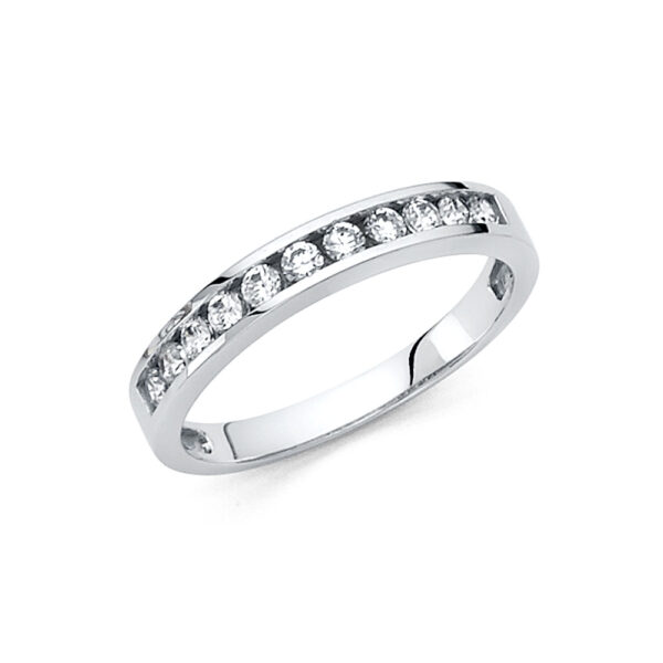 RG68 CZ Wedding Bands - Image 2