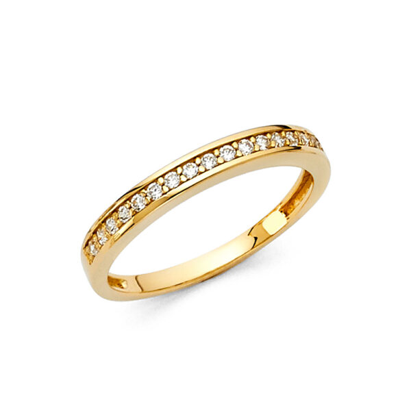 RG69 CZ Wedding Bands