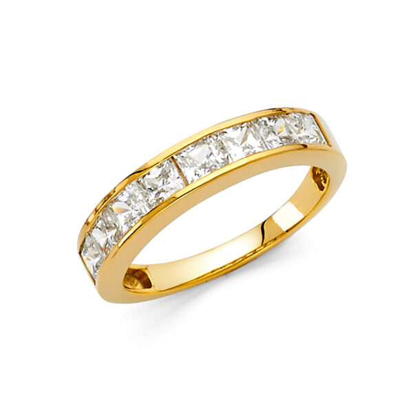 RG70 CZ Wedding Bands