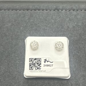 14k Yellow Gold 3/8 CTW Diamond Earrings